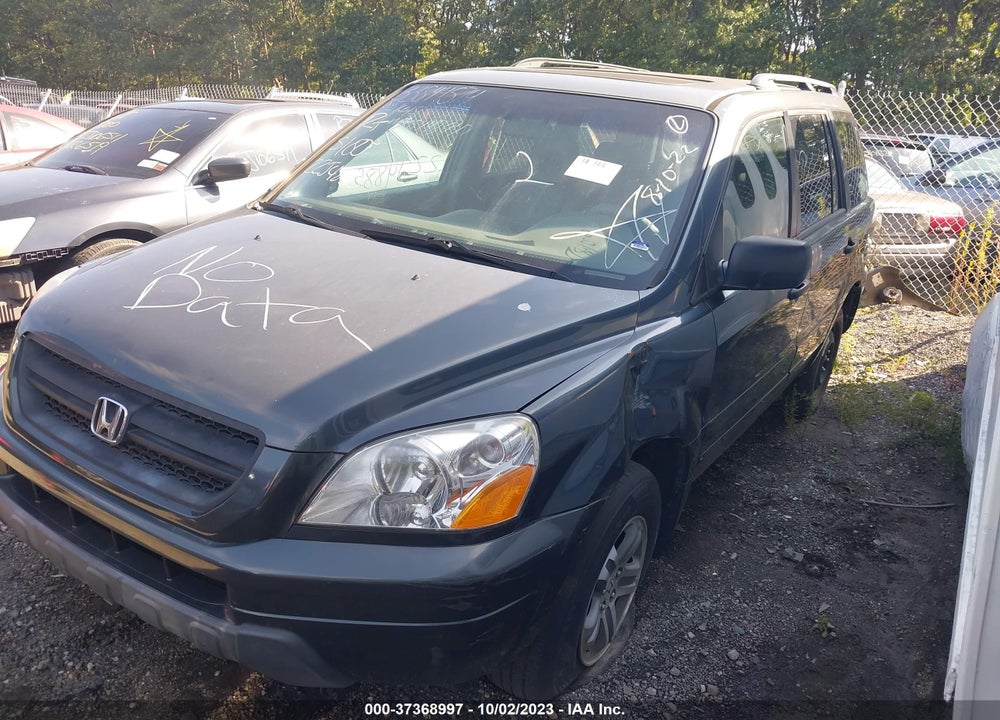 2005 HONDA PILOT EX-L VIN: 2HKYF187X5H552298