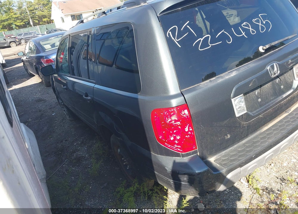 2005 HONDA PILOT EX-L VIN: 2HKYF187X5H552298