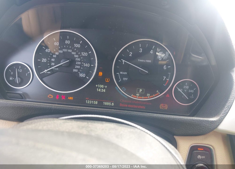 2014 BMW 320I XDRIVE VIN: WBA3C3C51EP661223