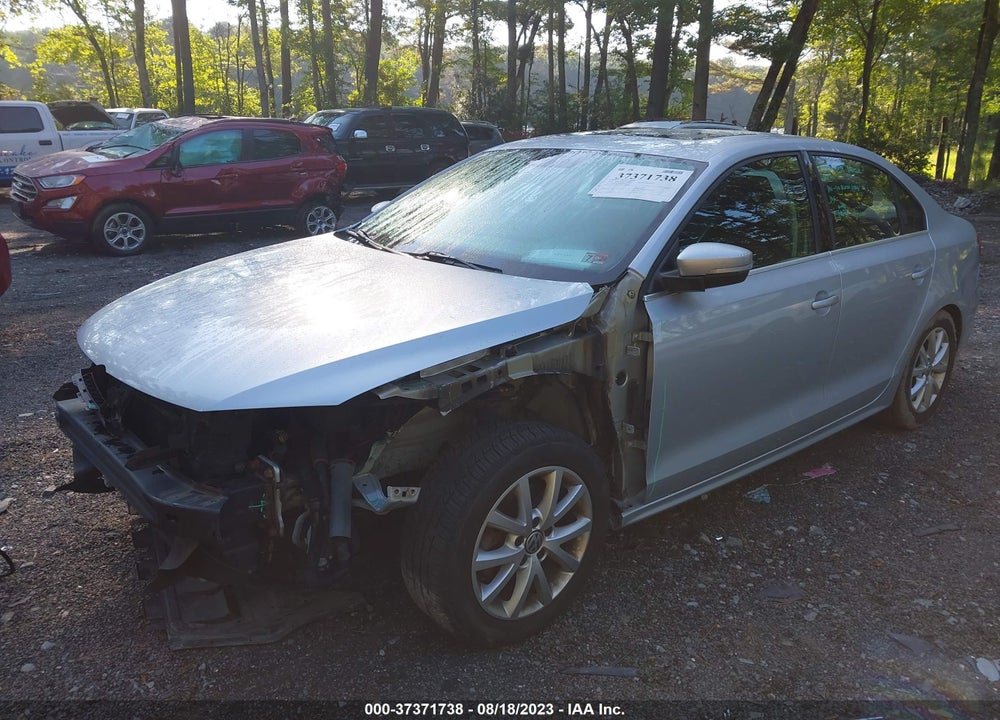 2014 VOLKSWAGEN JETTA 1.8T SE VIN: 3VWB17AJ0EM206474