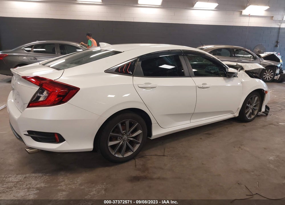 2019 HONDA CIVIC EX VIN: 19XFC1F33KE208201