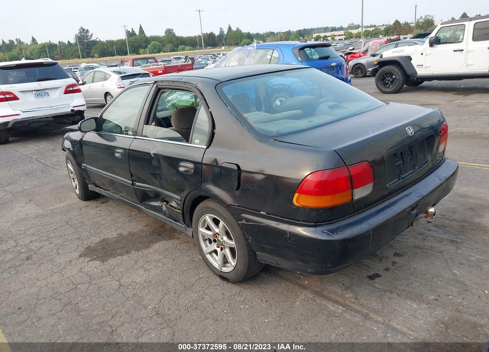 1998 HONDA CIVIC LX VIN: 2HGEJ6570WH600423