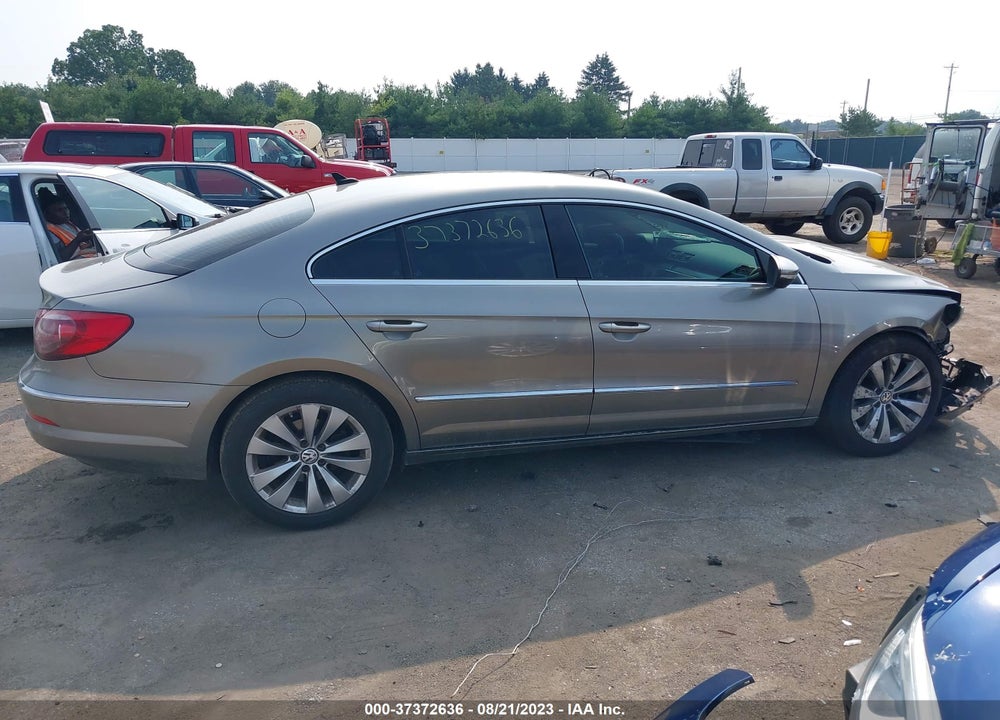 2012 VOLKSWAGEN CC SPORT VIN: WVWMP7AN0CE527897