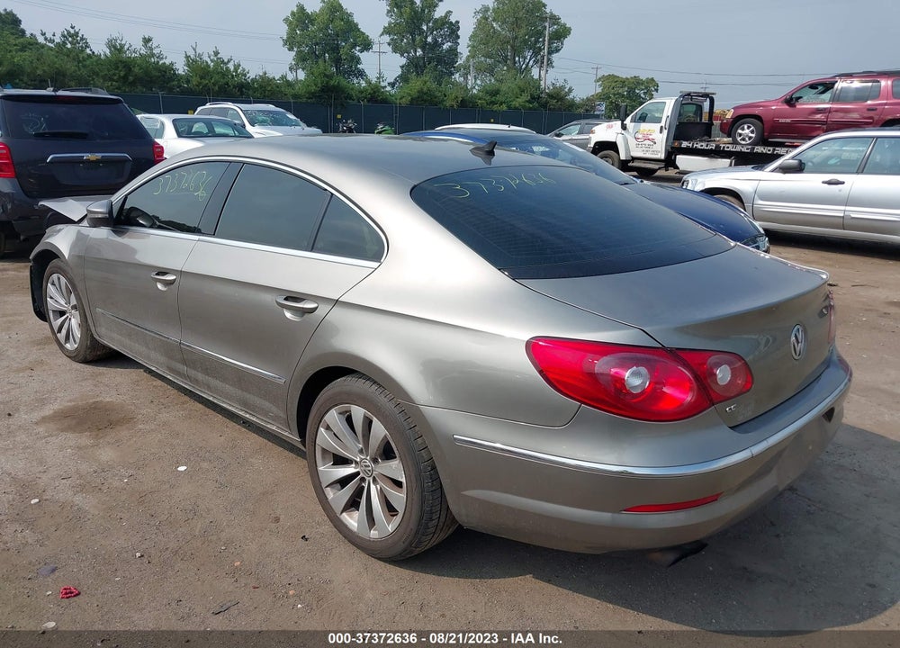 2012 VOLKSWAGEN CC SPORT VIN: WVWMP7AN0CE527897
