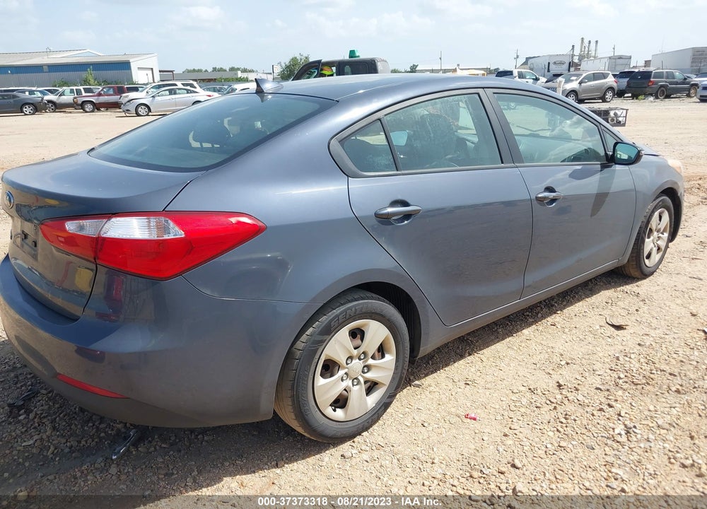 2015 KIA FORTE LX VIN: KNAFX4A63F5327260