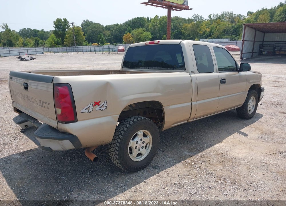 2004 CHEVROLET SILVERADO 1500 WORK TRUCK VIN: 2GCEK19V141165456