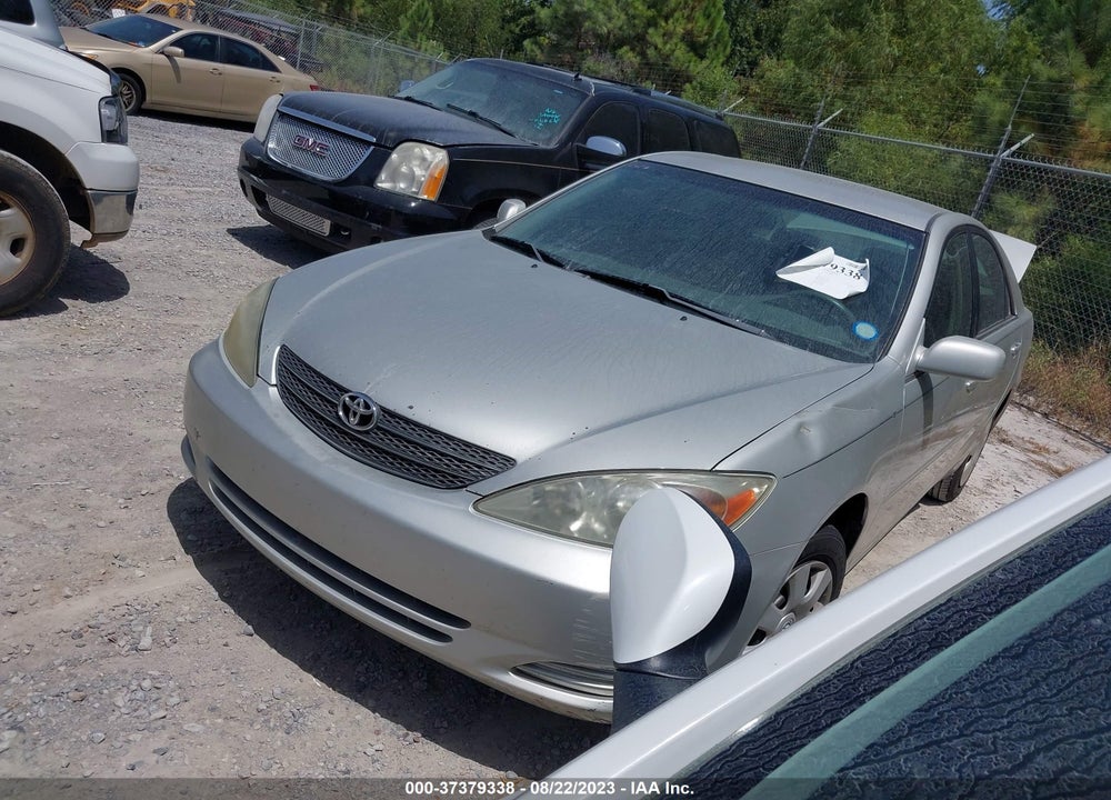 2002 TOYOTA CAMRY XLE/SE/LE VIN: 4T1BE32K72U087560