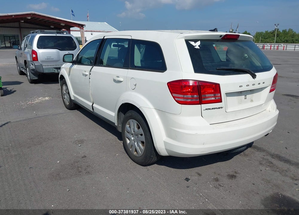 2014 DODGE JOURNEY SE VIN: 3C4PDCAB6ET112512