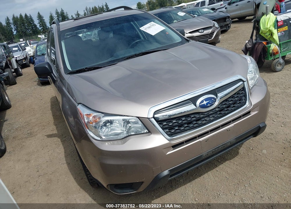 2015 SUBARU FORESTER 2.5I VIN: JF2SJABC4FH519034