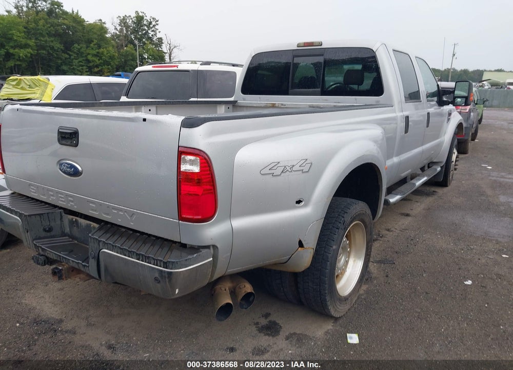 2008 FORD F-450 XLT/LARIAT/KING RANCH/XL VIN: 1FTXW43R48EA60330