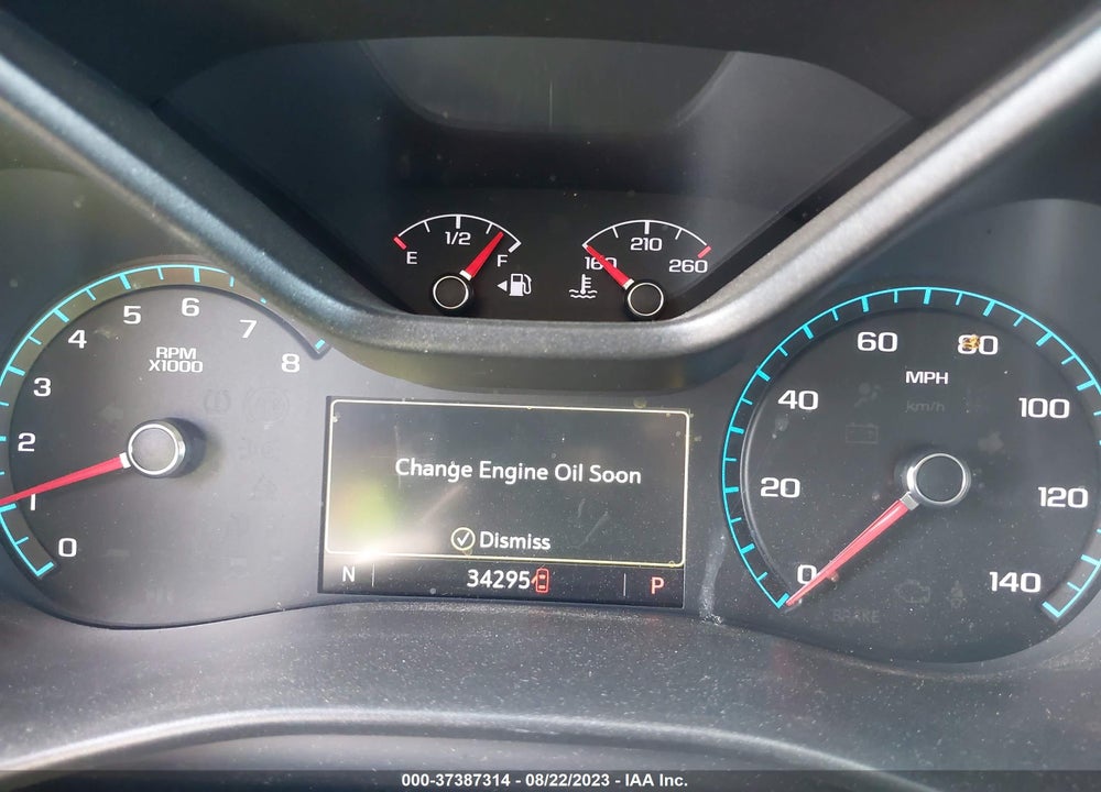 2022 CHEVROLET COLORADO 2WD SHORT BOX Z71 VIN: 1GCGSDEN8N1256568
