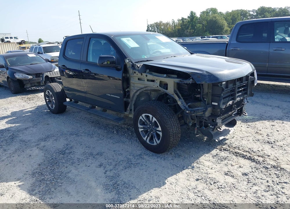 2022 CHEVROLET COLORADO 2WD SHORT BOX Z71 VIN: 1GCGSDEN8N1256568