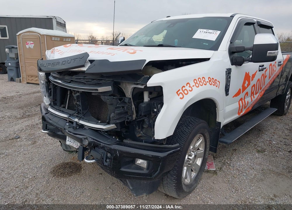 2017 FORD F-250 PLATINUM VIN: 1FT7W2B69HEB99168
