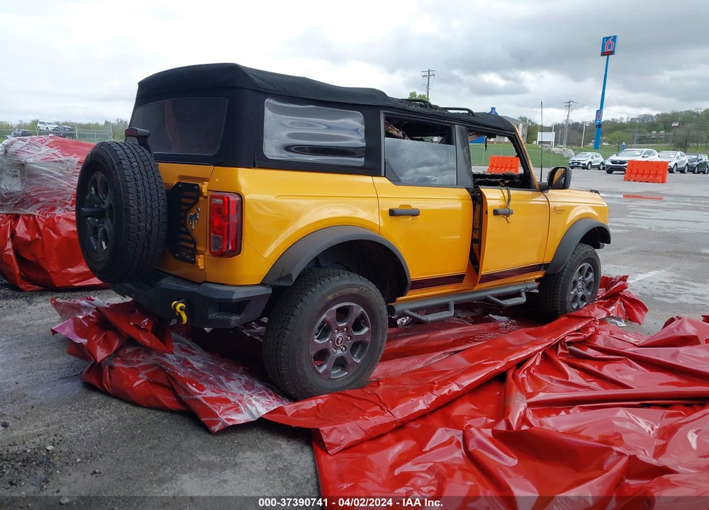 2022 FORD BRONCO VIN: 1FMDE5DH6NLB59588