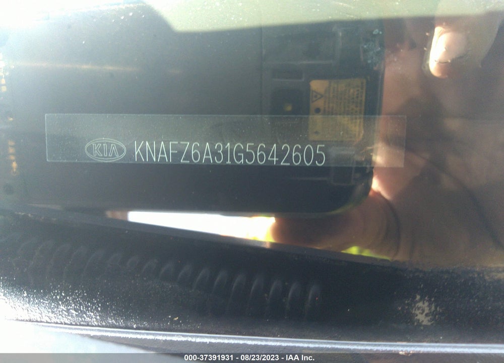 2016 KIA FORTE KOUP SX VIN: KNAFZ6A31G5642605