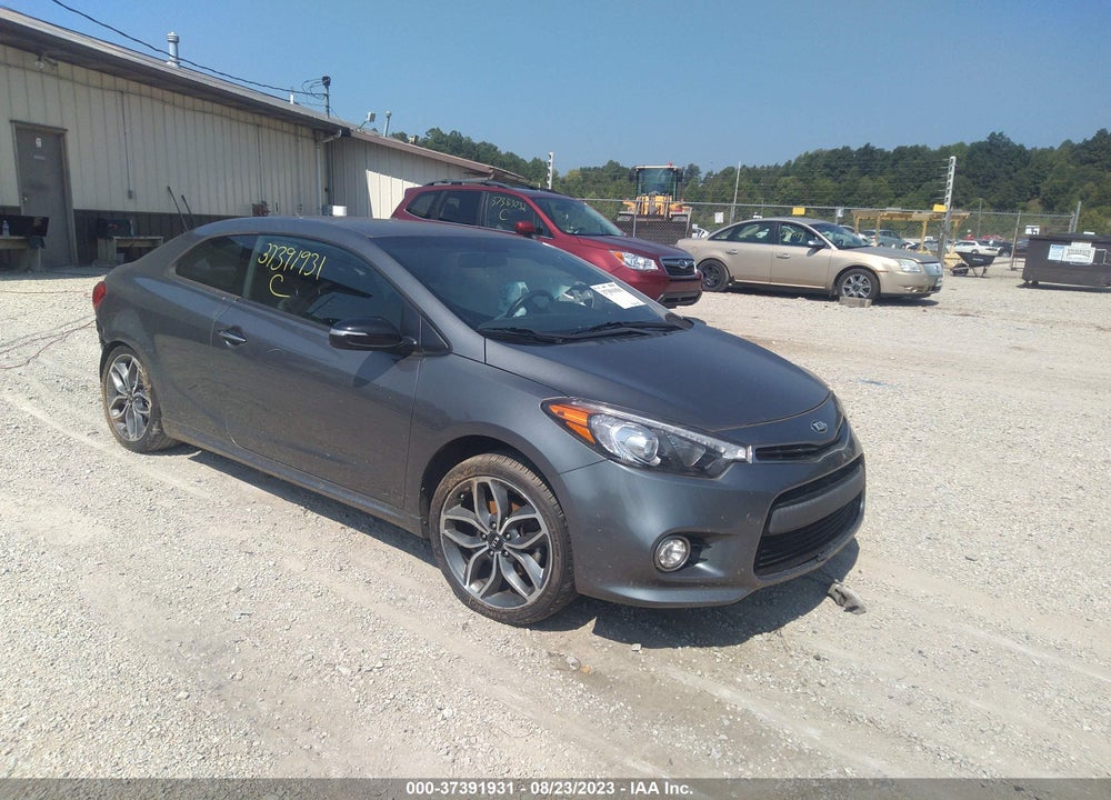 2016 KIA FORTE KOUP SX VIN: KNAFZ6A31G5642605