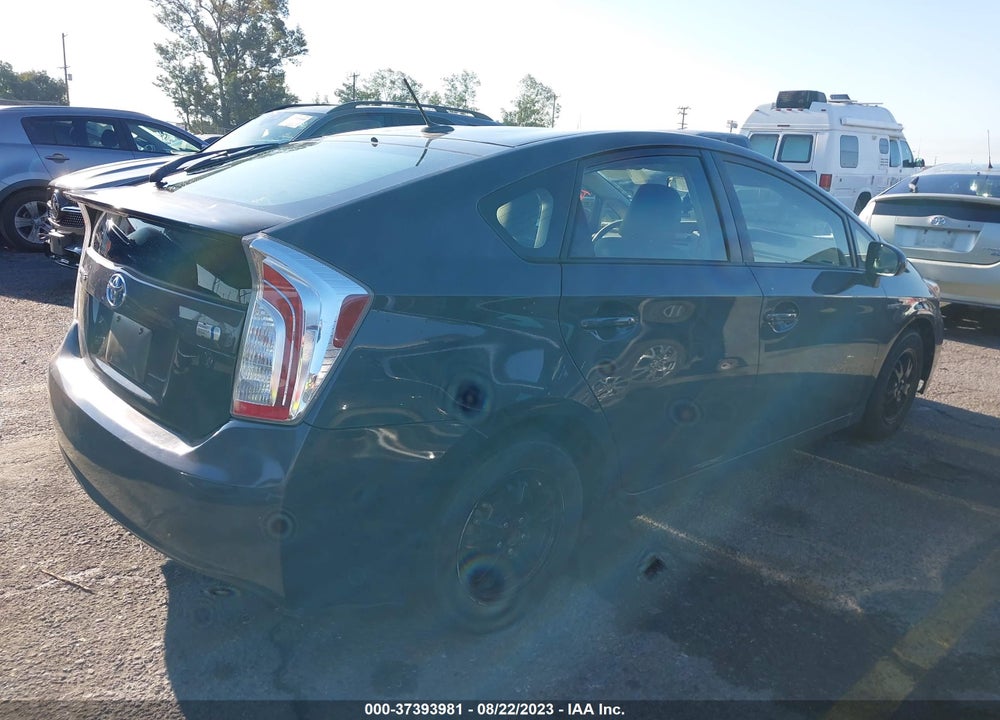 2012 TOYOTA PRIUS THREE VIN: JTDKN3DU8C1591167
