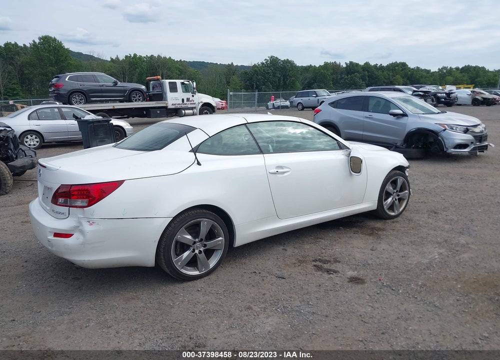 2011 LEXUS IS 250C VIN: JTHFF2C29B2517496