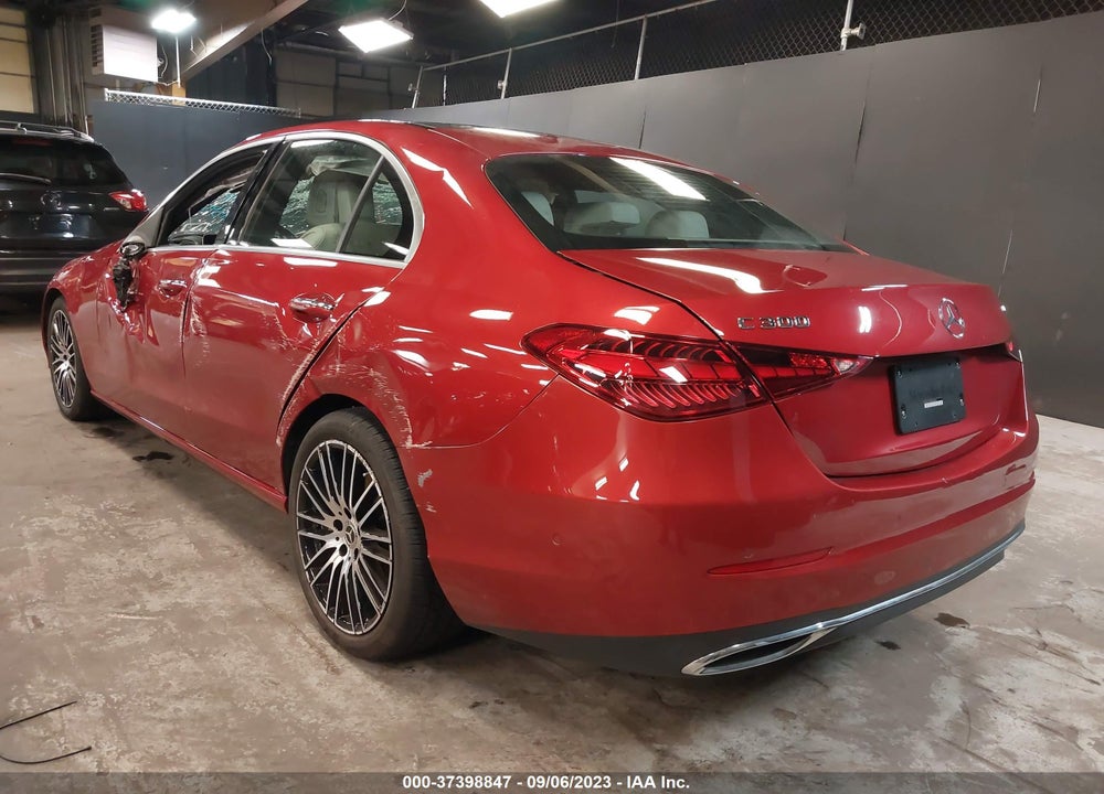 2022 MERCEDES-BENZ C CLASS VIN: W1KAF4HB0NR038854