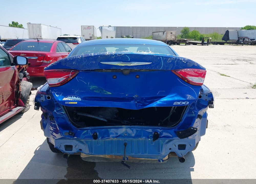 2016 CHRYSLER 200 LIMITED VIN: 1C3CCCAG5GN148437