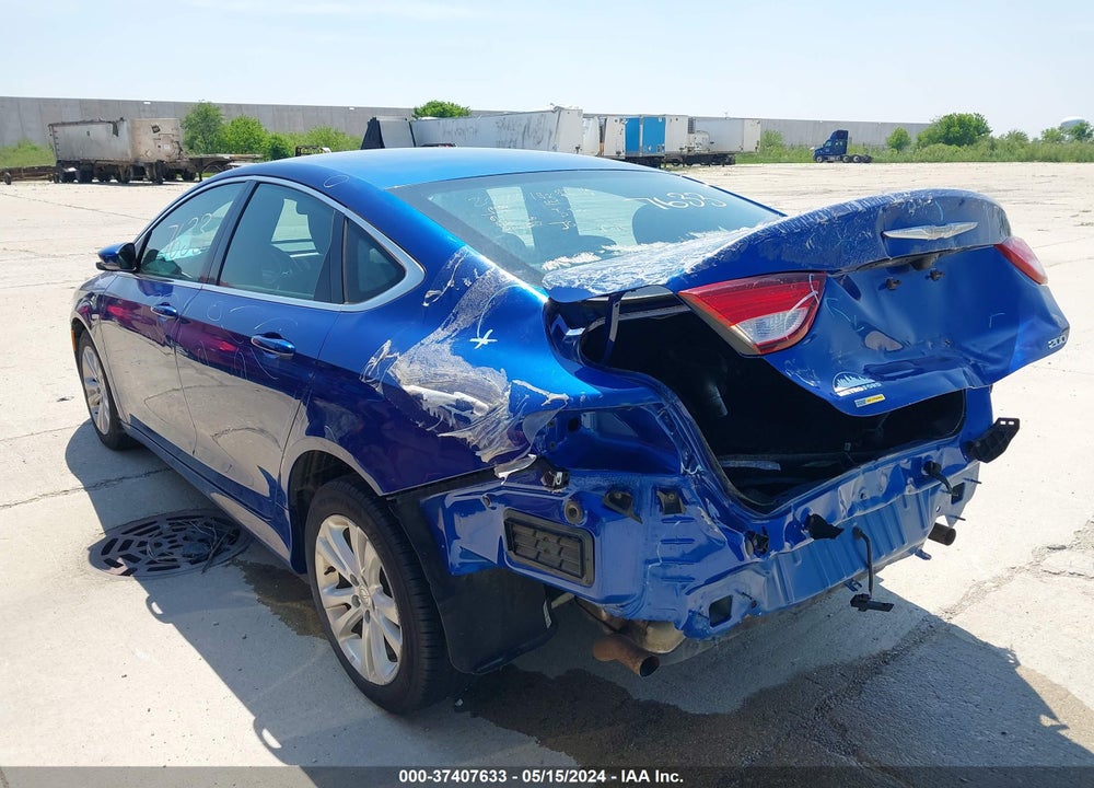 2016 CHRYSLER 200 LIMITED VIN: 1C3CCCAG5GN148437