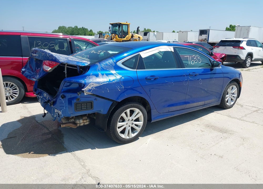 2016 CHRYSLER 200 LIMITED VIN: 1C3CCCAG5GN148437