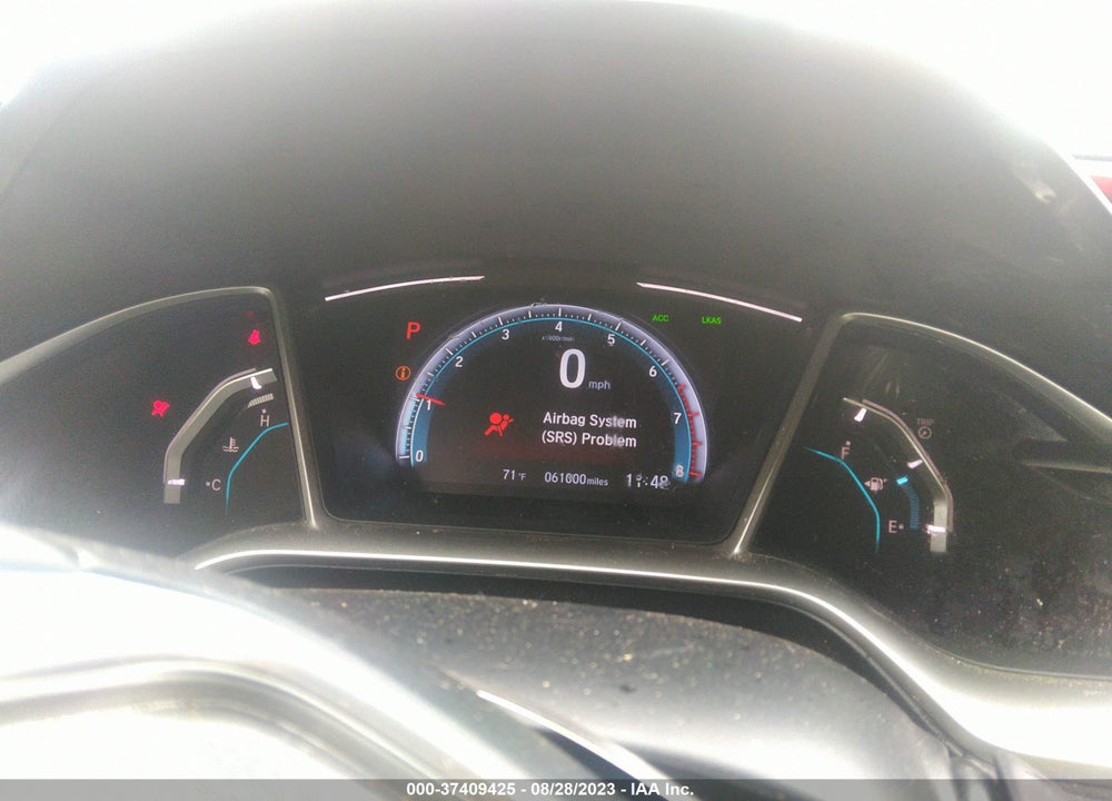 2020 HONDA CIVIC EX VIN: 2HGFC3B30LH351261