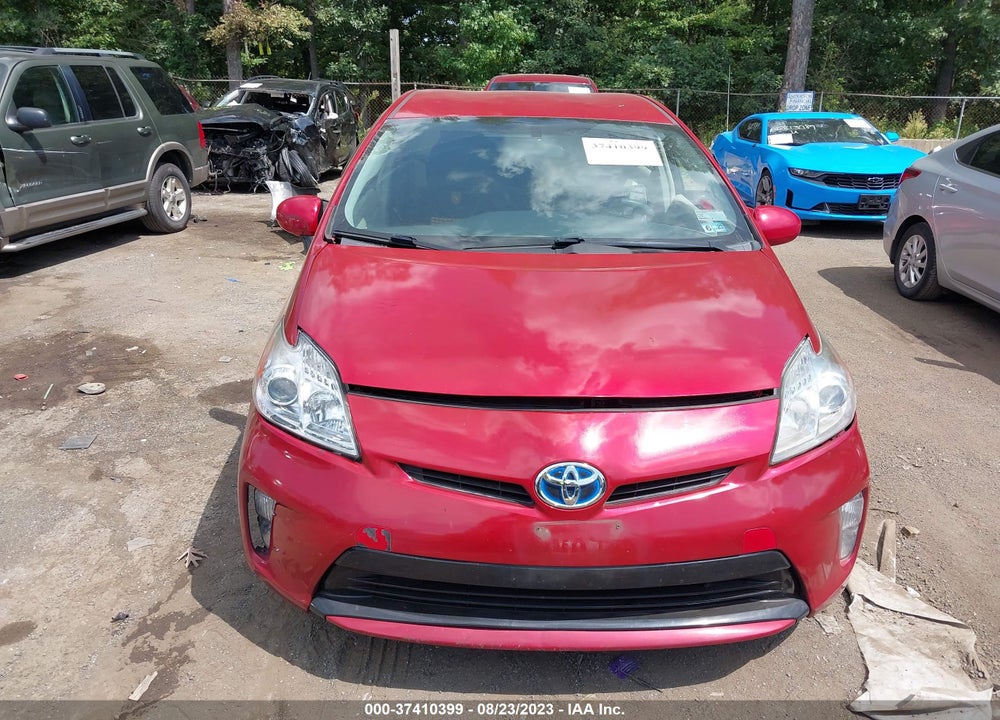2012 TOYOTA PRIUS TWO VIN: JTDKN3DU2C5416552