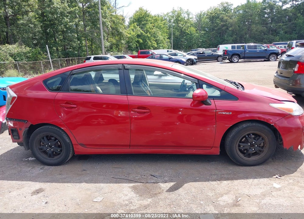 2012 TOYOTA PRIUS TWO VIN: JTDKN3DU2C5416552