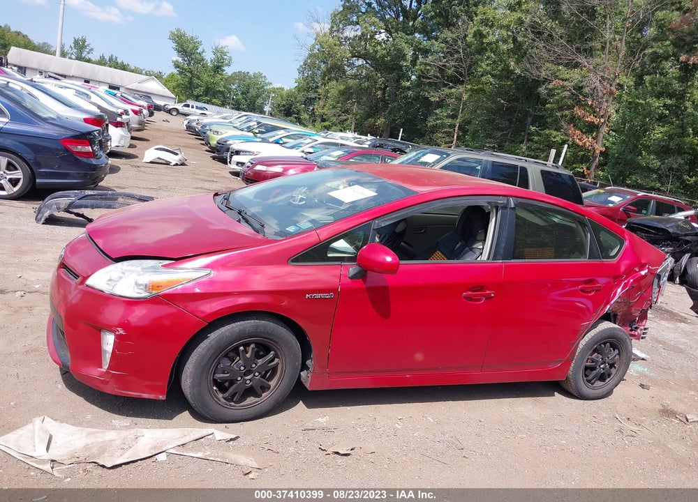2012 TOYOTA PRIUS TWO VIN: JTDKN3DU2C5416552