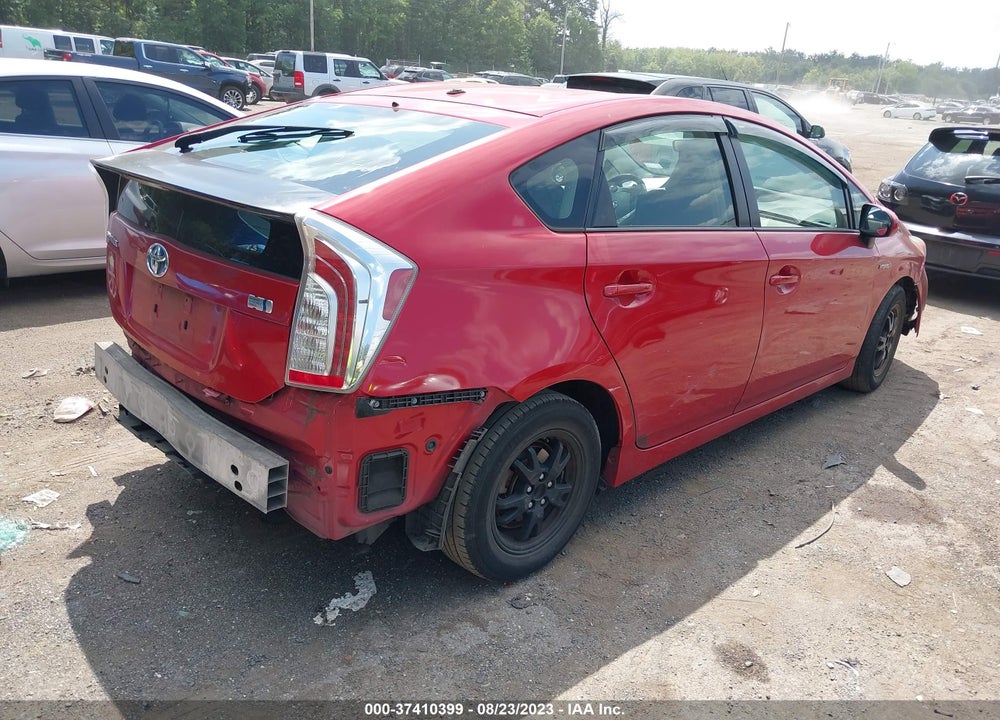 2012 TOYOTA PRIUS TWO VIN: JTDKN3DU2C5416552