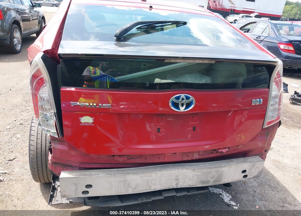 2012 TOYOTA PRIUS TWO VIN: JTDKN3DU2C5416552