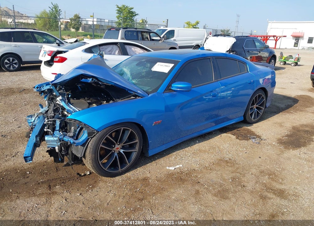 2018 DODGE CHARGER R/T SCAT PACK RWD VIN: 2C3CDXGJ4JH290799