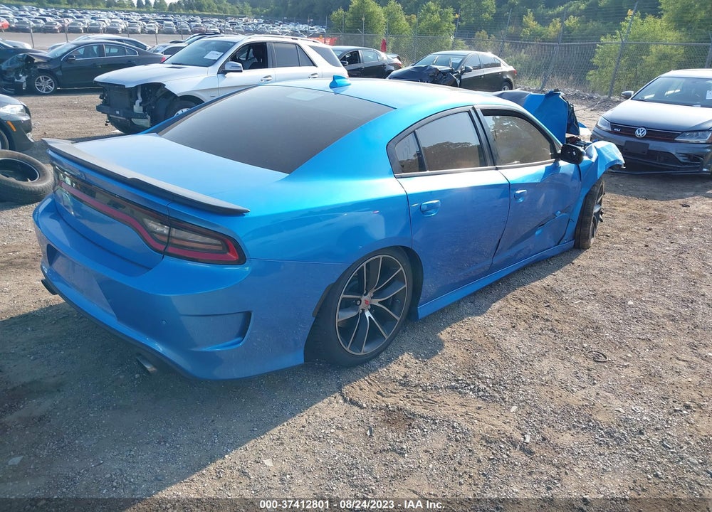 2018 DODGE CHARGER R/T SCAT PACK RWD VIN: 2C3CDXGJ4JH290799