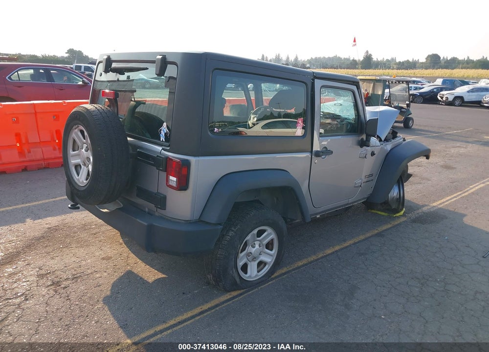 2013 JEEP WRANGLER SPORT VIN: 1C4AJWAGXDL706669