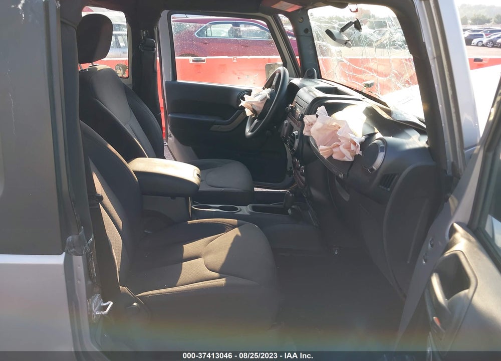 2013 JEEP WRANGLER SPORT VIN: 1C4AJWAGXDL706669