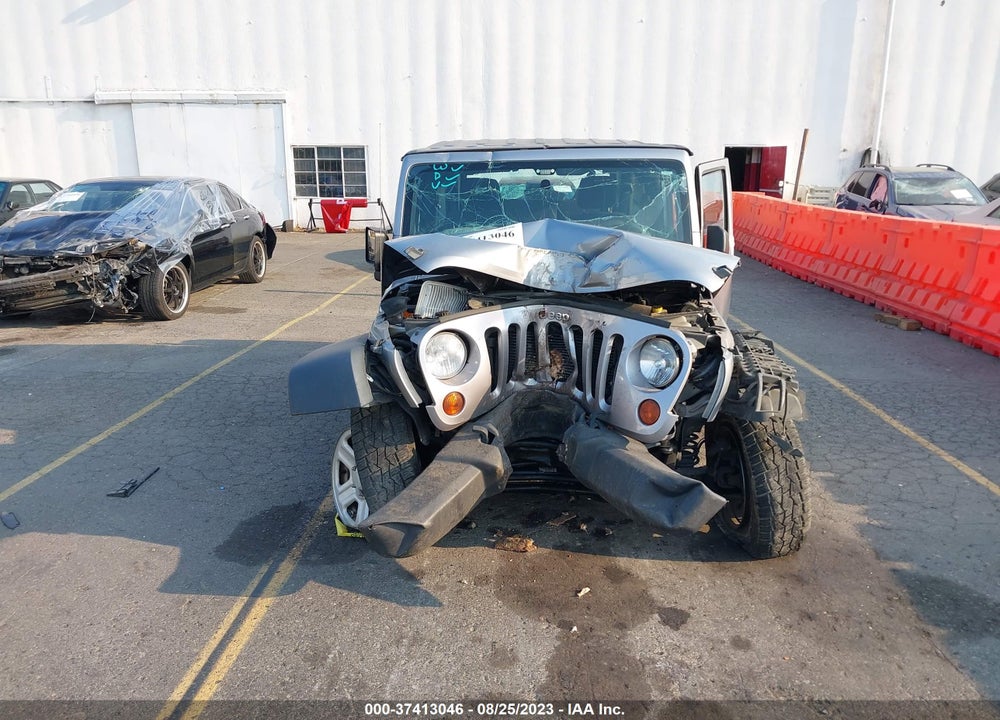 2013 JEEP WRANGLER SPORT VIN: 1C4AJWAGXDL706669