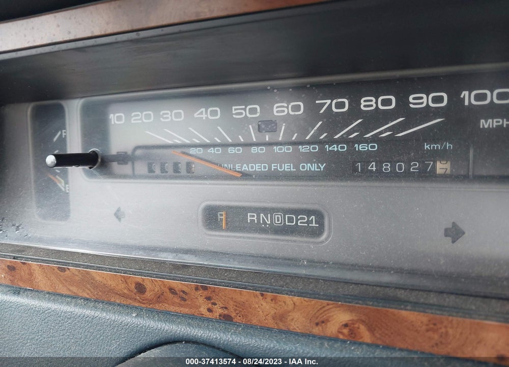 1993 CHEVROLET CAPRICE CLASSIC VIN: 1G1BL53E4PR126607