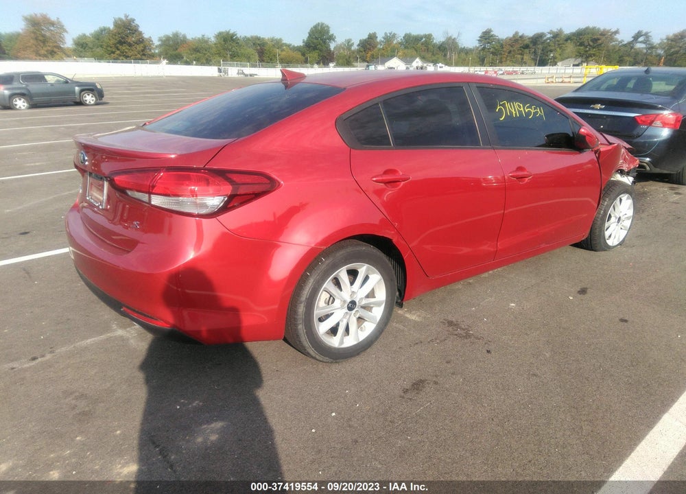 2017 KIA FORTE S VIN: 3KPFL4A75HE027041