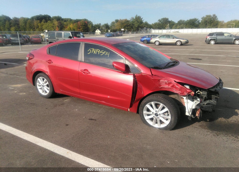 2017 KIA FORTE S VIN: 3KPFL4A75HE027041