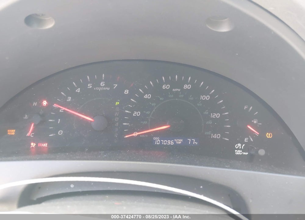 2009 TOYOTA CAMRY LE VIN: 4T1BE46KX9U848043