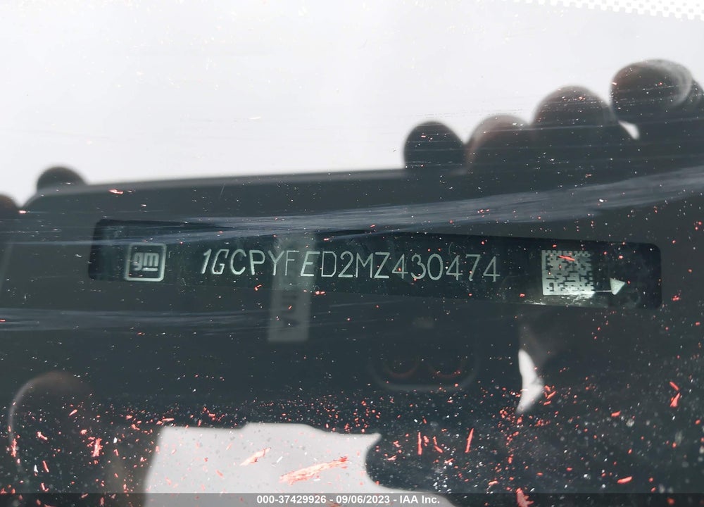 2021 CHEVROLET SILVERADO 1500 4WD SHORT BED LT TRAIL BOSS VIN: 1GCPYFED2MZ430474