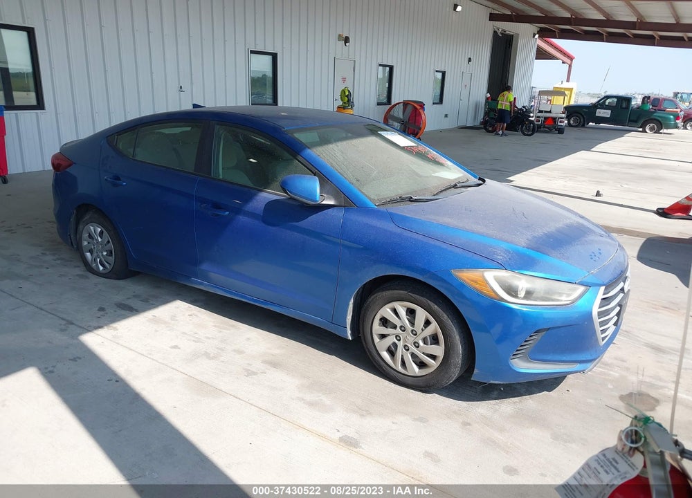 2017 HYUNDAI ELANTRA SE VIN: 5NPD74LF6HH203218