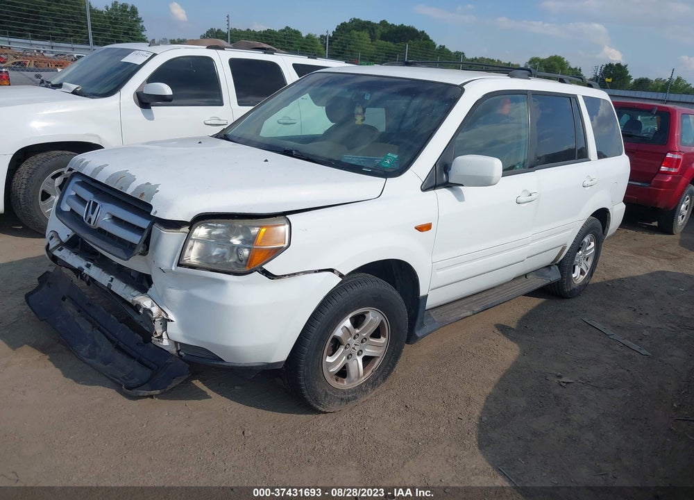 2008 HONDA PILOT VP VIN: 5FNYF18268B036897