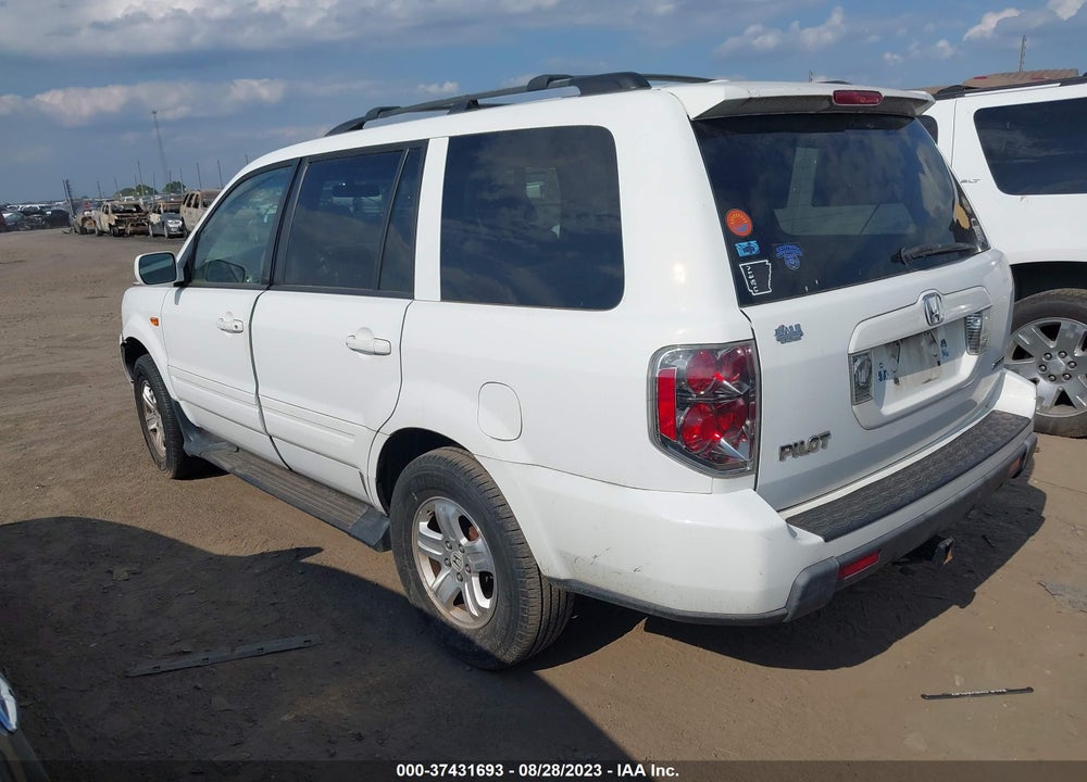 2008 HONDA PILOT VP VIN: 5FNYF18268B036897