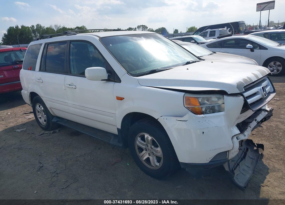 2008 HONDA PILOT VP VIN: 5FNYF18268B036897