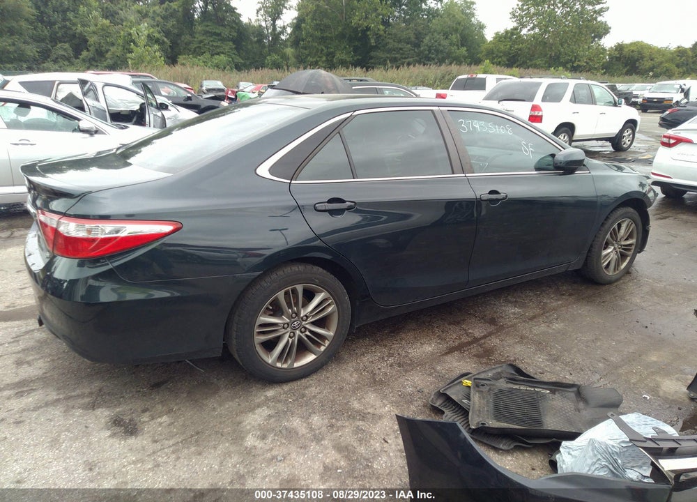 2016 TOYOTA CAMRY SE VIN: 4T1BF1FK2GU600636