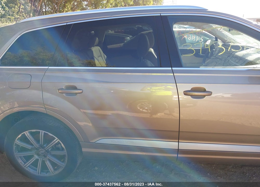 2019 AUDI Q7 55 PREMIUM/55 SE PREMIUM VIN: WA1LAAF70KD004009