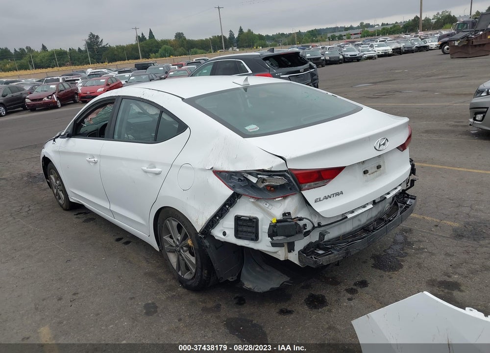 2018 HYUNDAI ELANTRA SEL VIN: 5NPD84LF3JH245901
