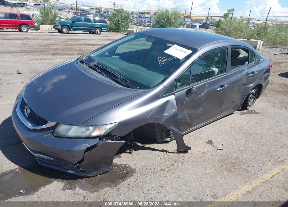 2015 HONDA CIVIC LX VIN: 19XFB2F55FE077689